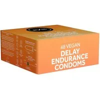 EXS Kondome Delay Endurance - aktverlängernde Kondome Packung mit, 48 St., Kondome gegen vorzeitigen Samenerguss, für mehr Ausdauer und Standfestigkeit