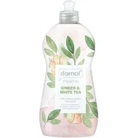 Domol Ginger & White Tea Geschirrspülmittel (500 ml, hohe Fettlösekraft)