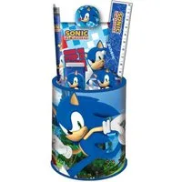 Sonic Kreativset Sonic the Hedgehog Rush Schreibwarenset 7-tlg. – Schule & Kreativ
