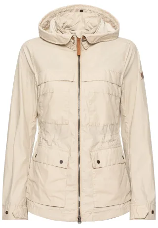 camel active - Leichte Jacke mit abnehmbarer Kapuze light sand - Gr. - 46