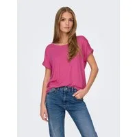 ONLY T-Shirt ONLMOSTER – Kurzarmshirt mit Aufschlag und klassischem Look Viskosemischung, regular fit