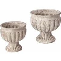 I.GE.A. Dekoschale Antik-Keramikschale (Set, 2)