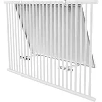 Leicke Solarmodul Balkon Halterung Balkon für Alle Solarmodul, Robustem Aluminiumlegierung Solarpanel Halterung, Geländer Balkon Befestigung verstellbarem Winkel 0°oder15-30°