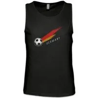 Urban Backwoods Tanktop Germany Football Comet I Ärmelloses T-Shirt Deutsch Deutschland German Fahne Fußball Deutsche Fussball