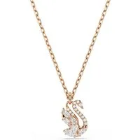 Swarovski Collier Swarovski Damen-Kette Metall Swarovski-Kristall