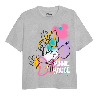 Disney - T-Shirt für Mädchen (Grau meliert)