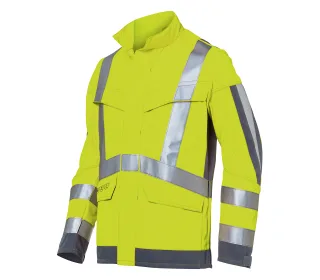 KÜBLER PROTECTIQ HIGH VIS Jacke arc2 PSA 3 warngelb/anthrazit 29 - 1394 8420-3497-29