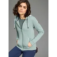 KangaROOS Kapuzensweatjacke mit doppelter Kordel, aus Baumwolle und Polyester