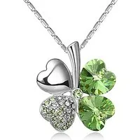 Schmuck-Elfe Kette mit Anhänger Kleeblatt Ausgeglichenheit