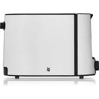 WMF Toaster Bueno Pro, 2-Scheiben-Toaster mit integriertem Brötchenaufsatz, 2 kurze Schlitze, für 2 Scheiben, 870 W, 6 Bräunungsstufen, Brotzentrierung, Krümelschublade, Cromargan Gehäuse