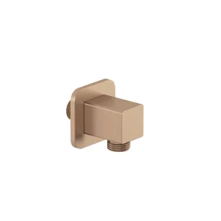 KLUDI-A-QA Wandanschlussbogen softedge Brushed Bronze PVD 65548N1-00