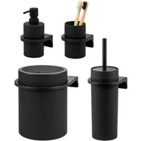 bremermann Badaccessoire-Set SAVONA 4tlg. Soft-Touch, 4 tlg.