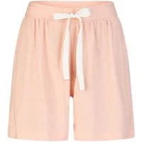 By Louise Pyjamahose Lace Luxury (1-tlg., 1-teilig) Damen Schlafhose Pyjamahose Shorts kurz Loungewear Viskose