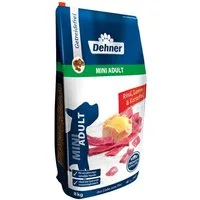 Dehner Premium Mini Adult Rind / Lamm / Kartoffel, 4 kg / 8 kg, getreidefrei Rind, Trockenfutter für: Hunde, Trockenfutter für ausgewachsene Hunde kleiner Rassen