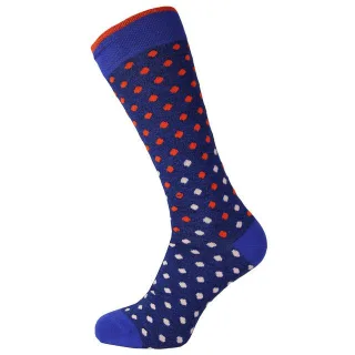 Ted Baker London überall gedruckte blaue Herren Socken Mxsgiliaxh9m