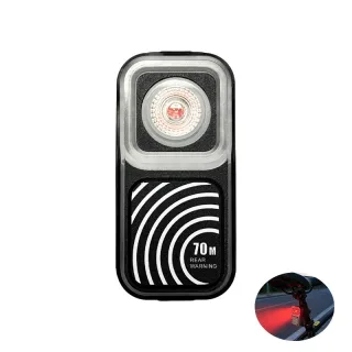 BIKIGHT Smart Monitoring Warning Bicycle Taillight High Lumen Waterproof Bike Sensor Rear Light for MTB Road Cycling Saf