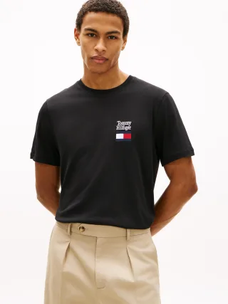 BRAND LOVE TEXT STACK TEE Black - Gr. - L
