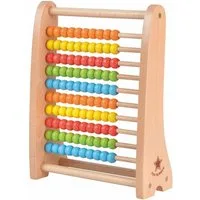Lelin Lernspielzeug 10272 Holzspielzeug Lernspiel Abacus - Rechenschieber