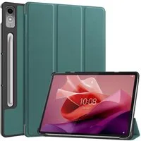 SmartUP Tablet-Hülle für Lenovo Tab P12 Stifthalter Klapphülle Tasche Etui Cover Slim Case 12,7 Zoll, integrierte Standfunktion, integrierter Stifthalter