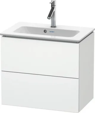 Duravit L-Cube Waschtischunterbau wandhängend Weiß Matt 620x391x550 mm - LC625601818 LC625601818