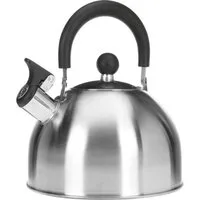 Koopman Wasserkessel Wasserkocher Pfeifkessel 2,5 L Edelstahl Flötenkessel Ø 19 cm Küche, (1-tlg), 2,5L, Pfeifkessel, Wasserkocher, Edelstahl, Teekessel