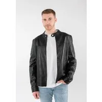 Mauritius Lederjacke MMOrlando mit Bikerkragen
