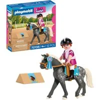 Playmobil® Springreiten (72135), I Love Horses Konstruktions-Spielset, (12 St), Made in Europe