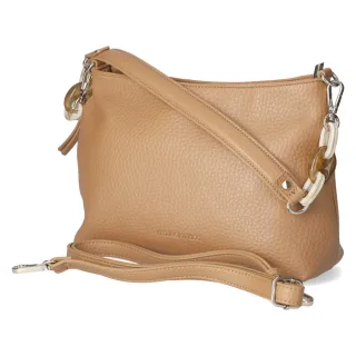 Fräulein Frida Schultertasche - Gr.  - Braun - Synthetik