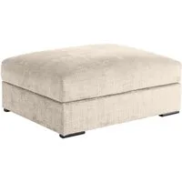 Home affaire Polsterhocker Finca XL, B: 101 cm, Mega-Hocker, in Cord oder Chenille-Struktur wählbar