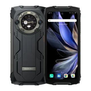[EU Direct] Blackview BV9300 Pro Dual Display 24GB 256GB 64MP Camera 6.7 inch 120Hz 15080mAh 33W Fast Charging NFC Helio