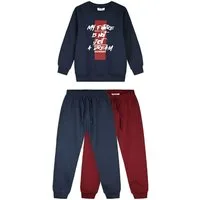 ENERGIERS Jogginganzug ENERGIERS Jungen 3tlg. Jogginganzug Sweatshirt Jogginghosen navy (3-tlg., 3 teilig)