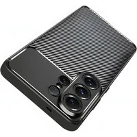 AVANA Handyhülle für Samsung Galaxy S26 / Plus / Ultra Hülle Silikon Schutzhülle, Slim Case, Cover, Bumper, Carbon Optik