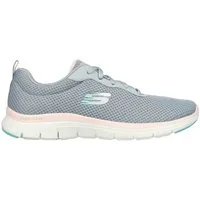 Skechers Skechers – Flex Appeal 4.0 Brilliant View – Grau Schnürschuh