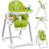 KIDIZ Kinderklappstuhl, 3in1 Kinderstuhl inkl. Spielbügel Babyliege