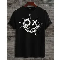 RMK T-Shirt RMK T-Shirt Herren Shirt Rundhals Vintage Smile Smiley aus 100% Baumwolle
