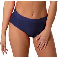 Aquarti Bikini-Hose Unterteil High Waist mit Umschlagbund