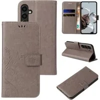 Tec-Expert Handyhülle Cover Tasche Hülle für Samsung Galaxy A16 / A16 5G 6.7 Zoll, 6.7, Klapphülle Case mit Kartenfach Fliphülle aufstellbar, Motiv Blumen