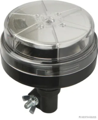 HERTH&BUSS Blitz-Kennleuchte, 10V-30V, LED, Rohrstutzenbefestigung weiß - 84770603