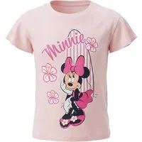 Disney Print-Shirt Disney Minnie Maus Kinder Mädchen T-Shirt Kurzarm Shirt (1-tlg) Gr. 98 bis 128 - 100% Baumwolle
