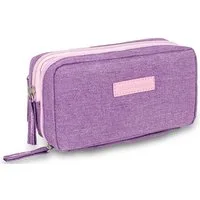 Elite Bags Aufbewahrungstasche Elite Bags DIABETIC'S Diabetikertasche violett (Insulin-Tasche, 1-tlg., inkl. Kühlpad), geschütztes, thermoisoliertes Insulin-Fach mit Platz für GEL Kühlpad