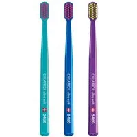 CURAPROX Zahnbürste Curaprox CS 5460, Handzahnbürste, ultrasoft, 3 Stück, farbig