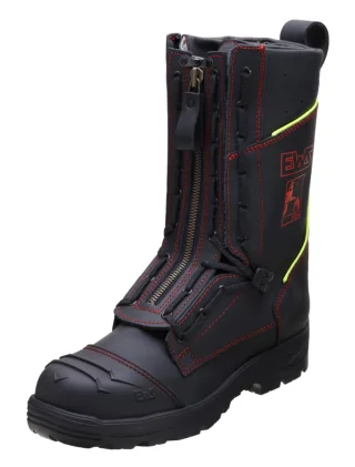 Feuerwehrstiefel | EWS | Profi Premium 9820 | Feuerwehrschutz | Wasser- und Hitzebeständigkeit | Größe 36-48 | Feuerwehr Größe:EU 36 / UK 3