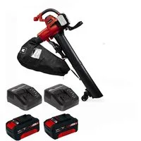Einhell Akku-Laubbläser Laubsauger / Bläser GE-CL 36/230 Li E- 18V 2 x 4.0 Ah 2 x Ladegerät