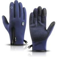 Sunicol Multisporthandschuhe Thermo Winterhandschuhe Touchscreen Fahrradhandschuhe Wasserdich Thermal Fleece, Winddicht Ski Sporthandschuhe für Damen Herren
