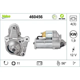 Valeo Starter 1,9 kW Mitsubishi Nissan Opel Renault Suzuki