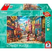 Disney, Mickey & Minnie in Mexico 6000 57397, Puzzle 6000 Teile
