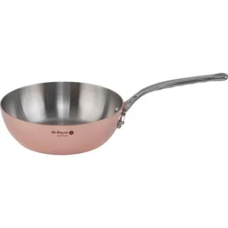 De Buyer Prima Matera Sauteuse Kupfer/Edels. 24cm konisch ind.