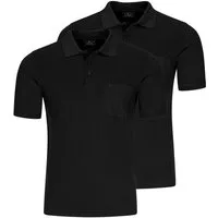 RAGMAN Poloshirt 2er Pack Basic (Spar-Set, 2-tlg) Poloshirt - Baumwolle - Atmungsaktiv - Klassischer Look