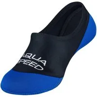 Aqua Speed Aqua-Schwimmsocken Kinder 36/37 – Wärmend & elastisch für Wasser Wasserschuh (Strandsocken mit flexiblem Sitz – wasserfest & schnelltrocknend, Neopren Wassersocken Schwimmaccessoires) Neopren-Socken in Blau – Bequem & sicherer Halt