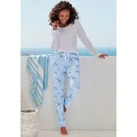 Vivance Dreams by Lascana Pyjama (Set, 2 tlg) mit All-Over Print